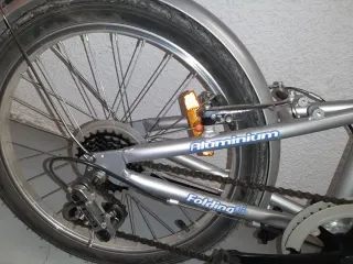 Bicicleta plegable aluminio