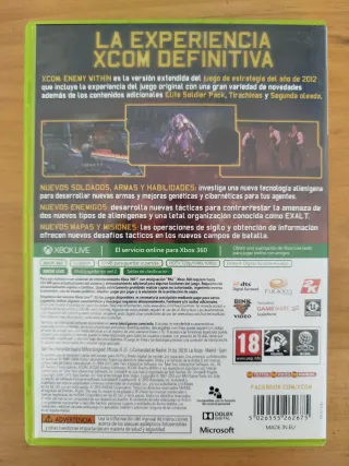 XCOM Enemy Within Commander Edition Xbox 360