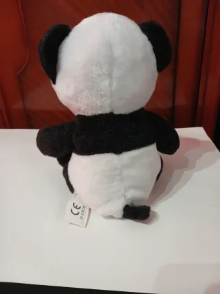 Peluche Oso Panda Ojos Azules 20cm