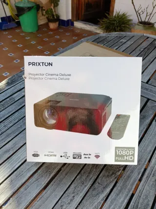 Proyector Cinema Deluxe Prixton Negro