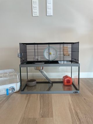 Jaula Hamster Jerbo Ratón Rata Chalet Kit ferplast