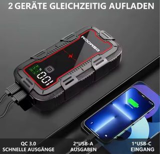 Arrancador Coche 12V 6500A BSMOOM