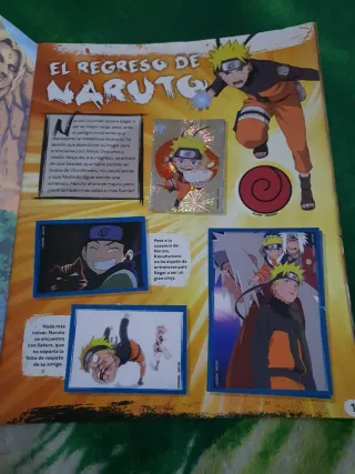 Álbum de Cromos Naruto Shippuden Panini