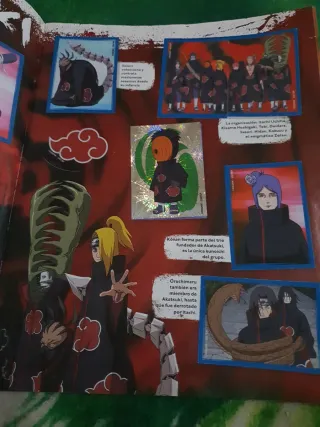 Álbum de Cromos Naruto Shippuden Panini