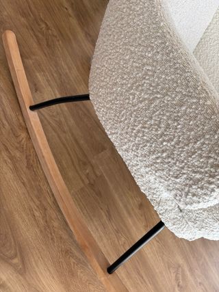 Mecedora Kave Home Maustin Beige