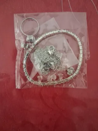 Reloj, pulsera, anillo y pendientes