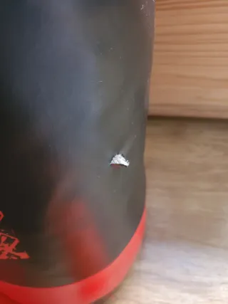 Saco de boxeo y guantes para niños