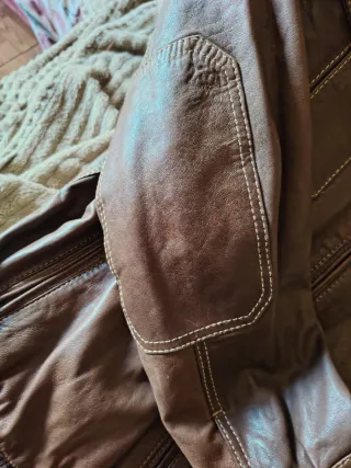 Chaqueta de piel Massimo Duty hombre