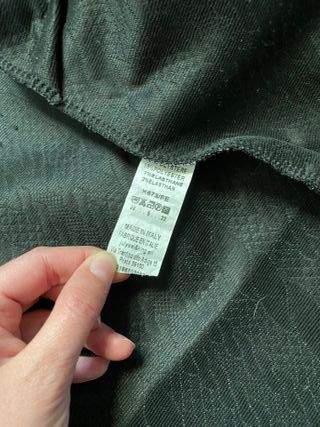 Giacca lunga fantasia geometrica