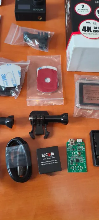 SJCAM SJ6 LEGEND Cámara de Acción 4K y accesorios