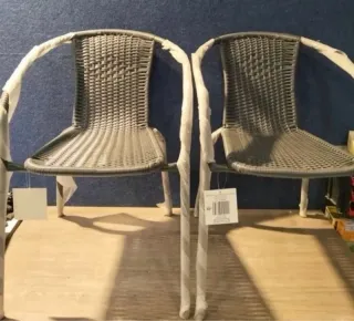 Conjunto Mesa y 2 Sillas Exterior