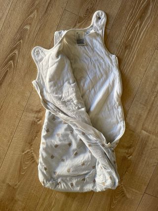 Saco dormir bebé rayas y ositos