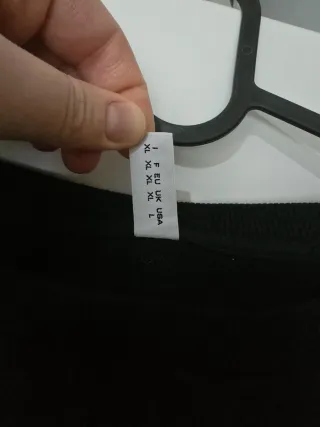 Felpa Moschino Nera Taglia XL