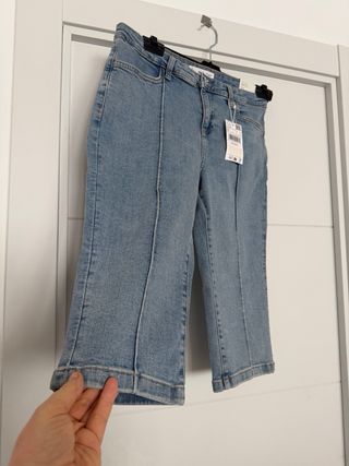 Pantalón vaquero pirata