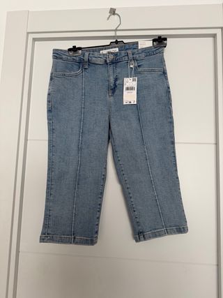 Pantalón vaquero pirata