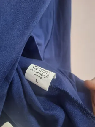 Camiseta tirantes azul