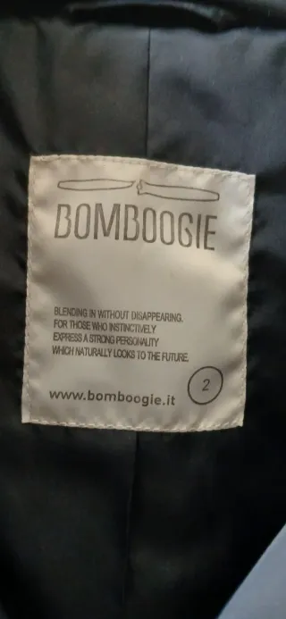 Bomboogie Trench Corto Blu