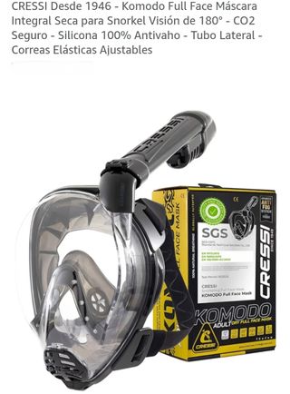 Máscara CRESSI Komodo Full Face Snorkel