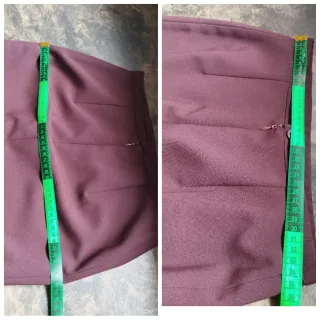 Traje Chaqueta y Falda Vintage Burdeos S/M nuevo