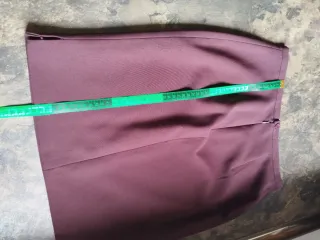 Traje Chaqueta y Falda Vintage Burdeos S/M nuevo