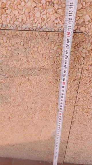 Cristal grueso biselado