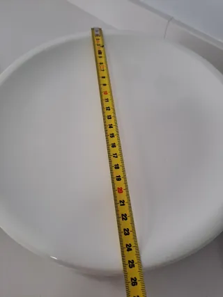 Lote platos arcopal azul y blanco