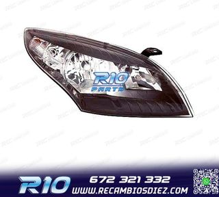 FARO DCH PARA RENAULT MEGANE III 08-11 FONDO NEGRO