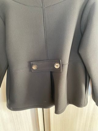 Giacca in neoprene nera