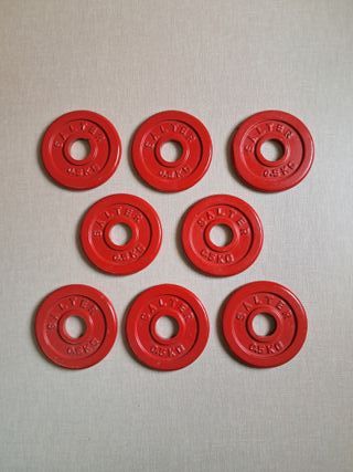 8 Pesas Salter 0.5 Kg 30mm