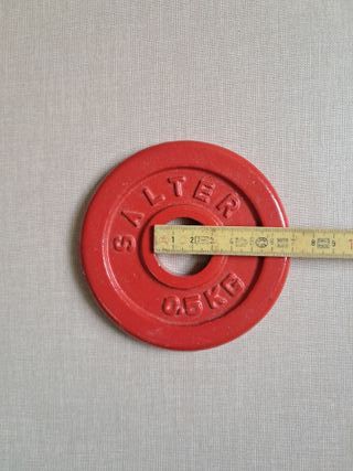 8 Pesas Salter 0.5 Kg 30mm