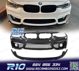 PARAGOLPES DELANTERO BMW F30 F31 LOOK M3 PDC + LIP FRONTAL