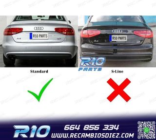 DIFUSOR AUDI A4 B8 09-11 LOOK S LINE