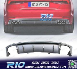 DIFUSOR AUDI A5 S LINE 17-20 LOOK S5
