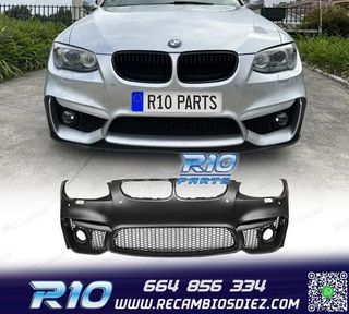 PARAGOLPES DELANTERO BMW E92 E93 06-10 LOOK M4 PDC REJILLAS