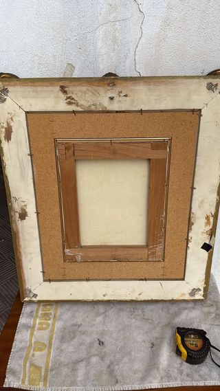 Óleo sobre lienzo: Barca en la costa