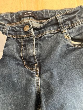 Lote 3 vaqueros niña