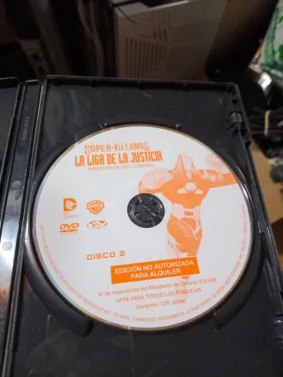 DVD Liga de la Justicia: Súper-Villanos