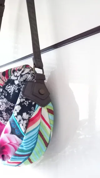 Borsa Desigual Hobo Patchwork