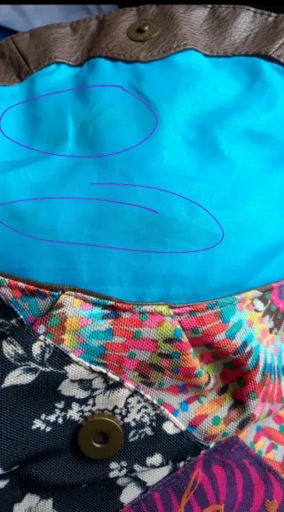 Borsa Desigual Hobo Patchwork