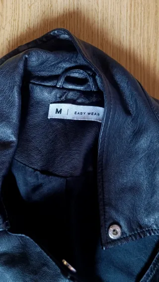 Chaqueta Biker Negra