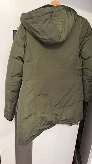 Abrigo Calvin Klein Mujer Verde Oliva