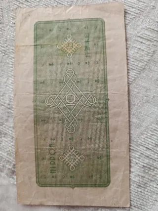 Billete 10 Yenes Japón