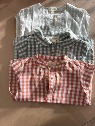 Lote se Camisas Dadati Niño Talla 36 Meses