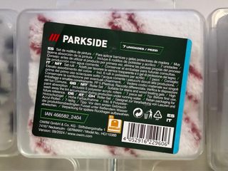 Set 18 rodillos pintura Parkside