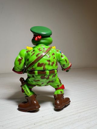 TMNT Raph Green Beret 1991 Completo