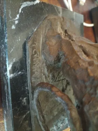 Escultura Madre de Campillo en Bronce firmada