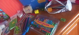 Lote material escolar didáctico