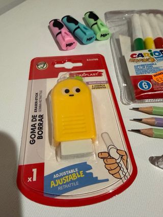 Lote material escolar