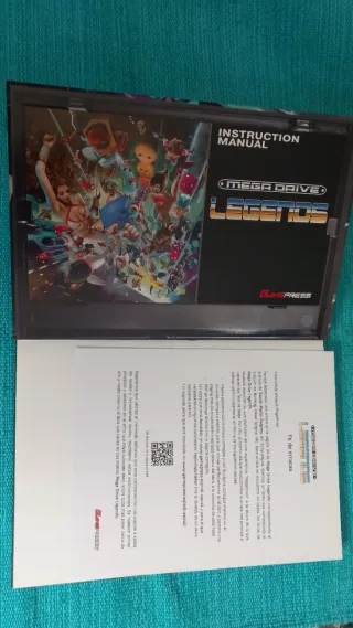 Libro Mega Drive Legends 16-Bit primera edición