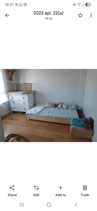 Cama Montessori Suelo 105x190 Lufe Mendi